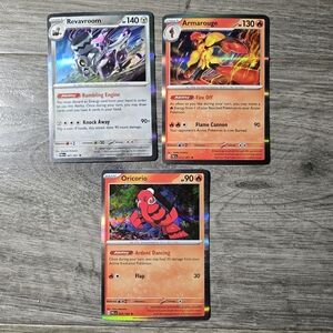 Pokemon Trading Card Holo Set X3